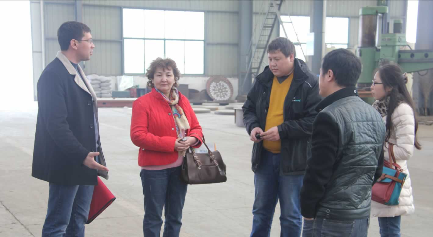 Kazakhstan+哈萨克斯坦客户考察我厂